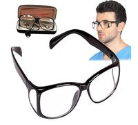 SNBGRYE Gafas Protectoras De RadiacióN De Plomo, Equivalente A Plomo De 0,5/0,75 Mm, con ProteccióN Lateral, Gafas Protectoras De Rayos X para RadiologíA,0.5mmpb