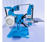 SNBGRYE Lijadora De Banda EléCtrica De 750 W De FáBrica, Pulidora De Banda De 915 X 50 mm, Vertical Y Horizontal, Cuerpo Totalmente De Acero