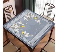 SNBGRYE Tapete De Mahjong Grande De 60-140 Cm, Mantel Antideslizante Y Resistente Al Desgaste, con FuncióN De ReduccióN De Ruido, para Mahjong, PóQuer, Cartas Y Juegos De Mesa,C-120cm