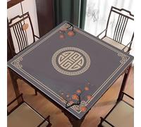 SNBGRYE Tapete De Mahjong Grande De 60-140 Cm, Mantel Antideslizante Y Resistente Al Desgaste, con FuncióN De ReduccióN De Ruido, para Mahjong, PóQuer, Cartas Y Juegos De Mesa,B-120cm