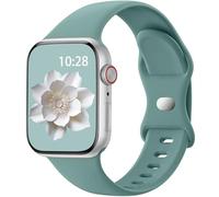 SNBLK Correa deportiva compatible con bonitas correas de Apple Watch para mujer de 44 mm, 40 mm, 41 mm, 45 mm, 46 mm, 38 mm, 42 mm, 49 mm, correa impermeable de silicona suave para iWatch Series 9