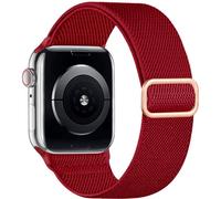 SNBLK Correa elástica Solo Loop compatible con Apple Watch Se de 44 mm, 40 mm, 41 mm, 45 mm, 38 mm, 49 mm, 42 mm, para mujeres y hombres, correa deportiva elástica de nailon suave para iWatch Series