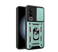 SNCLET Funda para OnePlus Nord CE4 Funda con Soporte de Teléfono Giratorio de 360°Protección de la Cámara Case PC TPU Protector Armor Antiarañazos Cover para OnePlus Nord CE4,Verde