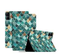 SNCLET Funda para Redmi Pad 10.61 Funda PU Cuero Flip Protectora Carcasa con Auto Wake/Sleep Función de Soporte Funda para Redmi Pad 10.61"/22081283G,Sirena Esmeralda