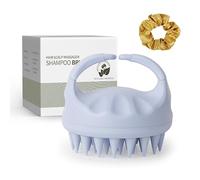 Sndyi Massaggiatore Cuoio Capelluto, Spazzola per Cuoio Capelluto in Silicone per Esfoliazione e Massaggio Alla Testa | Riduce la Forfora, Stimola la Crescita dei Capelli | Bagnato e Secco, Azul Cielo