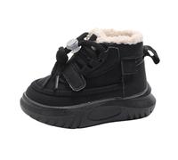 Sneaker 35 Junge Fashion Big Kids Winter Water Proof Flat Keep Warm Boots Comfortable Shoes Laufschuh 38, Negro , 25 EU