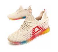 Sneaker Casual Para Mujer. Montevita Sportsair 90471 Beige