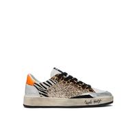 Sneaker donna Crime London Chelsea in pelle multicolor animalier/ glitter D25CR05 21201AA7.68 39