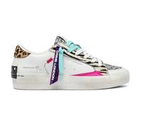 Sneaker donna Crime London Sk8 Deluxe in pelle white DS25CR06 20105PP7.10 39