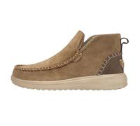 SNEAKER Donna Hey Dude wendy_peak_hi_suede-nero