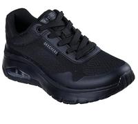 Skechers Street Los Angeles 177794 Uno Flex Spring Black Zapatillas Deportivas para Mujer de Tela, Negro , 36 EU