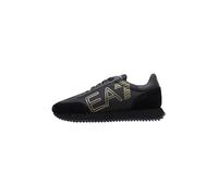 Sneaker EA7 Emporio Armani training tessuto/ pelle nero/ gold unisex US24EA08 X8X101 38