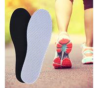 Sneaker Inserta Mujeres, Insertos únicos Plantillas de Espuma de Memoria para Hombres Zapatos de Esponja de Esponja Insolla Insolla de Colchón Dual de Transpirable para Cualquier Zapato (37-38