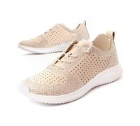 Sneaker Para Mujer Montevita Drillsport 87207 Beige