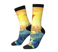Sneaker Sport Socks Dragón Volador Pájaro Fénix Calcetines De Deporte Casuales Unisex Calcetines Deportivos Cómodas Running Sportsocken For Ciclismo Entrenamiento Gimnasio 40Cm