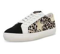 Sneaker Steve Madden Starling de Mujer, Negro (Black/Leopard), 38 EU