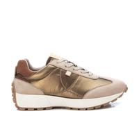 XTI - Zapatilla Mujer Platino - Calzado Cómodo y Versátil - Moda Casual - Modelo 14200802 (Talla 38)