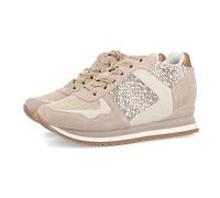 Sneakers Beige con cuña Interna para Mujer HOWRAH