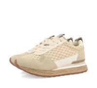 Sneakers Beige con Estampado GEOMÉTRICO para Mujer TREMAIL