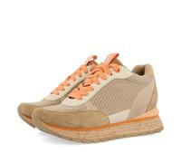 Sneakers Beige Estilo MEDITERRÁNEO con CUÑA Interna para Mujer KAJAN
