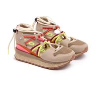 Sneakers Beige Tipo Espadrille con cuña para Mujer Tulare