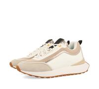 Sneakers Blancas con Detalles Beige para Mujer BALLAGAT