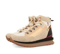 Sneakers Blancas Tipo botín montañero con Detalles para Mujer halsnaes