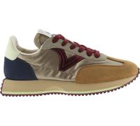 victoria Basket Cosmos Nylon Metalizado & Piezas Serraje En Contraste & Suela En Sierra 1134115 para Mujer Platino 38