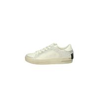 Crime London Zapatillas de mujer Sk8 Deluxe blanca con pedrería - 28107AA6B White - Talla, Color blanco., 39 EU