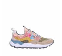 SNEAKERS Donna FLOWER MOUNTAIN YAMANO 3 - 2017817 1M71 BEIGE/MILITARY PINK