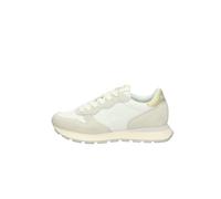 SNEAKERS Donna SUN68 Z36202 ALLY GOLD SILVER 330 01 BIANCO