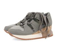 Sneakers Gris Ceniza Tipo Espadrille para Mujer LIZARDA