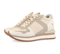 Sneakers Monocolor Off-White con cuña Interna para Mujer lellig