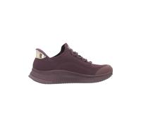 Skechers Bobs Squad 4 Dire Step - Zapatillas Deportivas para Mujer, Color borgoña, Talla 3