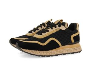 Sneakers Negras Estilo MEDITERRÁNEO para Mujer RUKAJ