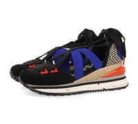 Sneakers Negras Tipo Espadrille con cuña para Mujer coinches