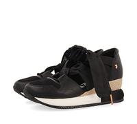 Sneakers Negras Tipo Espadrille para Mujer LIZARDA