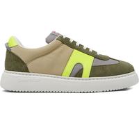 CAMPER Runner K21 Sorona® - Sneakers for Men - Grey,Green,Yellow, size 43, Cotton fabric