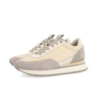 Sneakers Plateadas con Detalles Trenzados para Mujer GAGGI