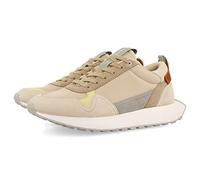 Sneakers Retro Beige en Contraste de Colores para Hombre carluke