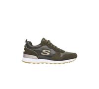 Skechers Zapatillas para mujer OG 85 Goldn Gurl ante oliva malla nylon ribete oro rosado 38 EU