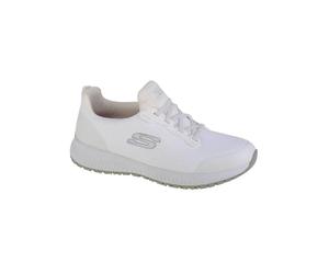 Sneakers Skechers Work Squad Sr Mujer Blanco