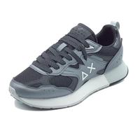 SNEAKERS Uomo SUN68 Z36119 JAKI 2.0 SILVER MESH 633 11 NERO