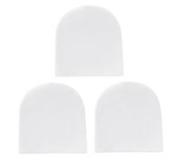 Snegyu Pack de 3 Gorras para Bebés Niños Niño Unisex Gorras de Punto de Algodón para 0-12 Meses Recién Nacido Sombrero para Bebé Nursery Beanie Gorro, Blanco 3pcs, 0-3 meses