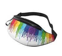 Snellen Eye Chart Funny If U Can Read This Fanny Pack Bolsa de Cintura Ajustable para Senderismo, Correr, Ciclismo, Hombres y Mujeres