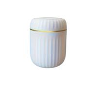 SNGUOQ 1 Uds Mini papelera for escritorio con tapa cubo de basura organizador dormitorio Oficina caja almacenamiento hecho suministros for el hogar Para Oficina,Hogar(White)