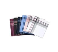 SNGUOQ 12 pañuelos clásicos cuadrados a rayas for hombre, de algodón, for bodas, fiestas, negocios, informales, for el pecho Para Reuniones Y Banquetes