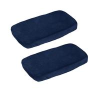 SNGUOQ 2 Fundas de Esponja for reposabrazos Silla, for Codos y antebrazos, for Oficina en casa, 4 Colores para Oficinas,Dalas De Reuniones(Blue)