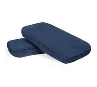 SNGUOQ 2 Fundas de Esponja for reposabrazos Silla, for Codos y antebrazos, for Oficina en casa, 4 Colores para Oficinas,Dalas De Reuniones(Blue)