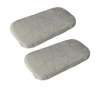 SNGUOQ 2 Fundas de Esponja for reposabrazos Silla, for Codos y antebrazos, for Oficina en casa, 4 Colores para Oficinas,Dalas De Reuniones(Gray)